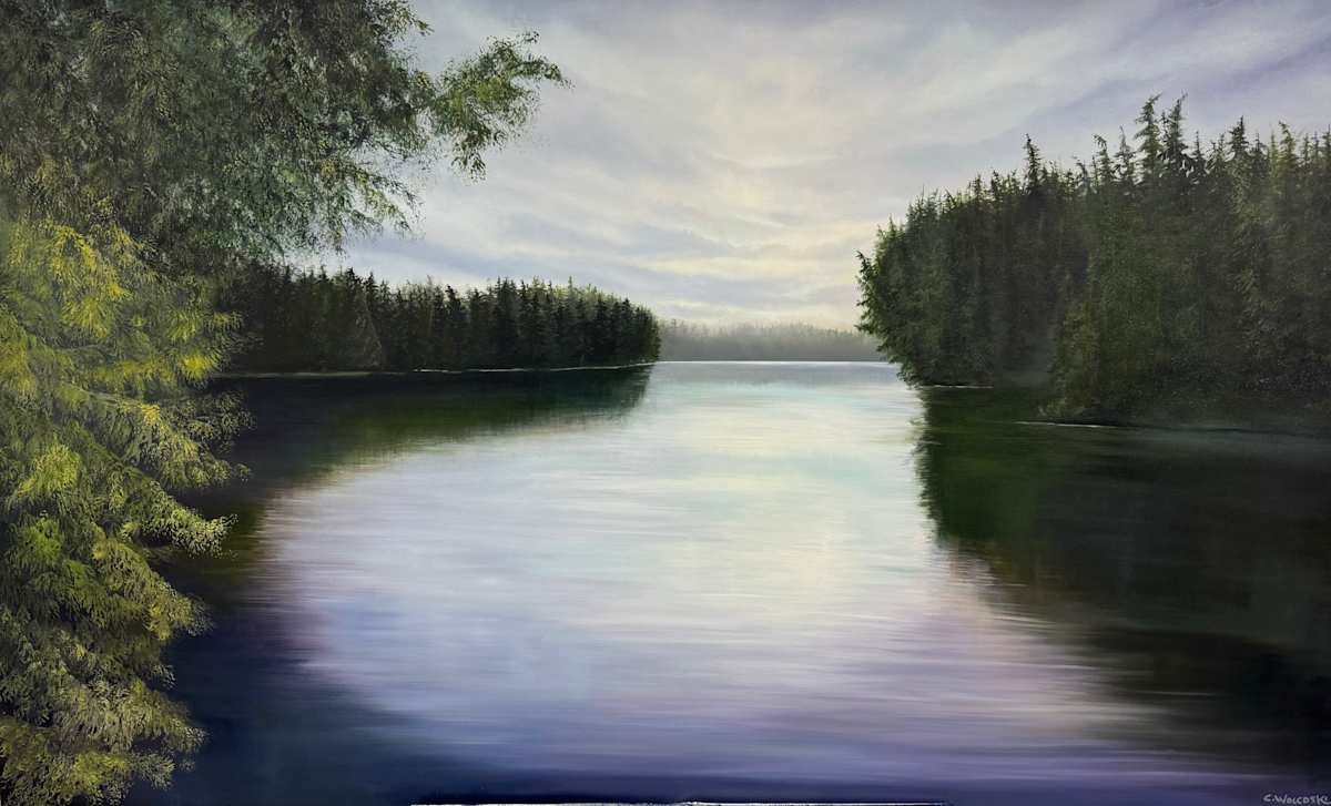 Kumbis River Calm by Corrinne Wolcoski 