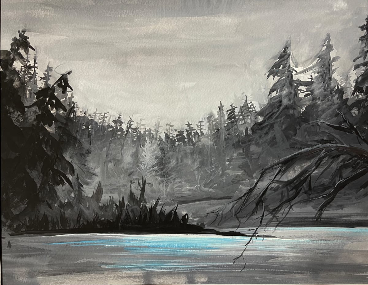Kumdis River by Corrinne Wolcoski 