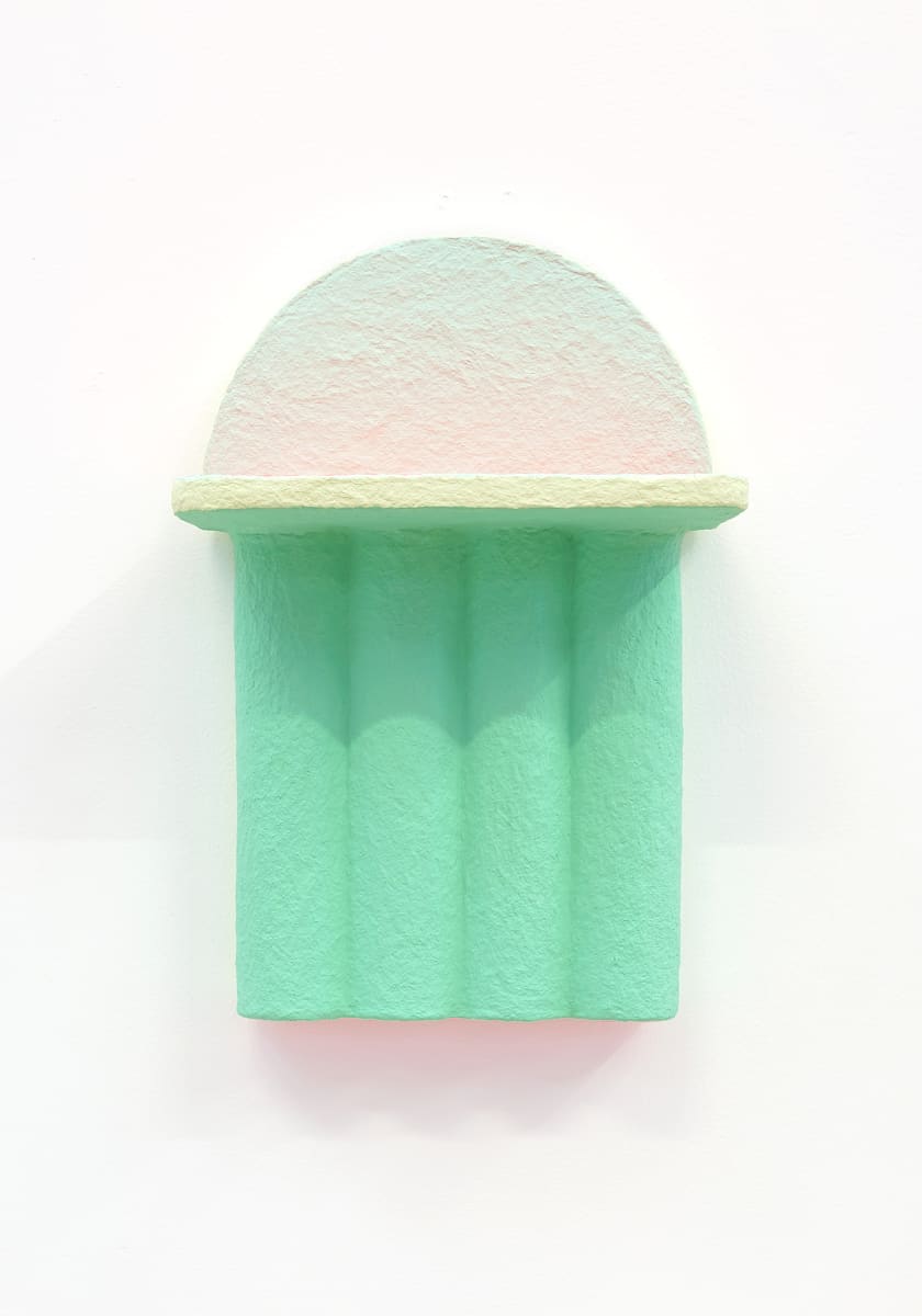 Shrine to Nothingness (Pale Mint, Mint Green, Luminous Red) by CHIAOZZA 