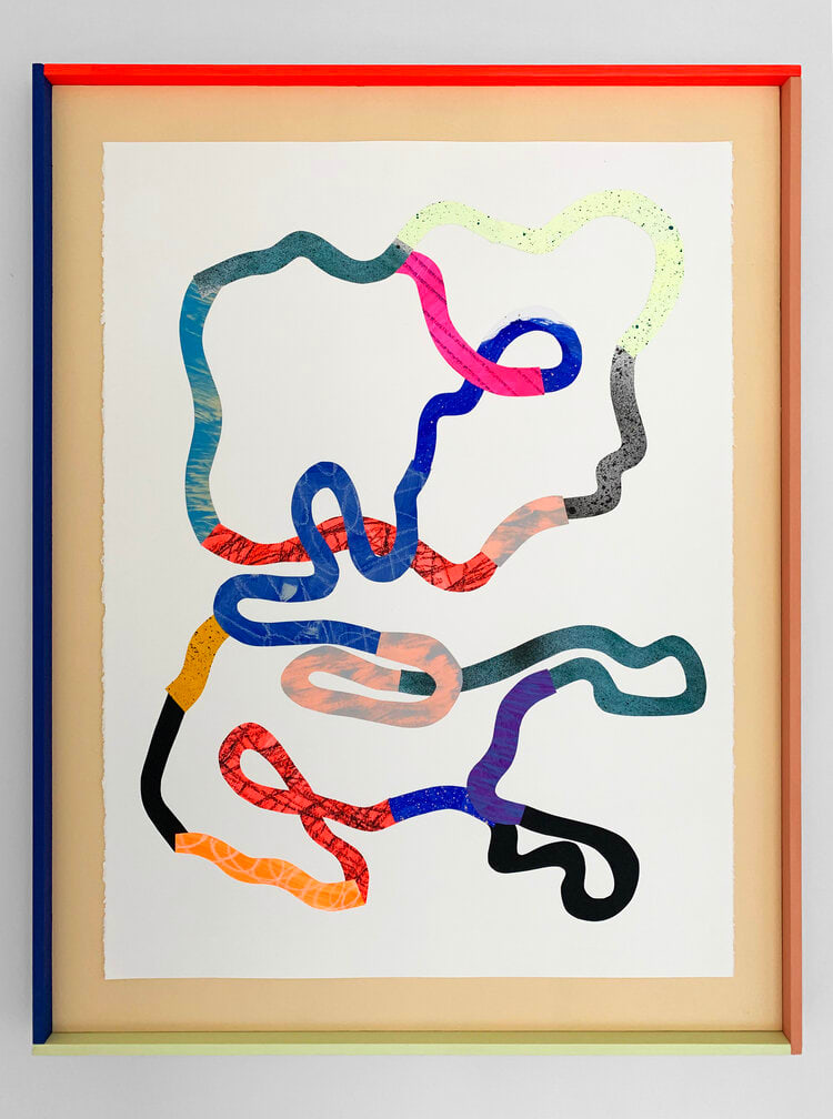 Meander Collage No. 17 