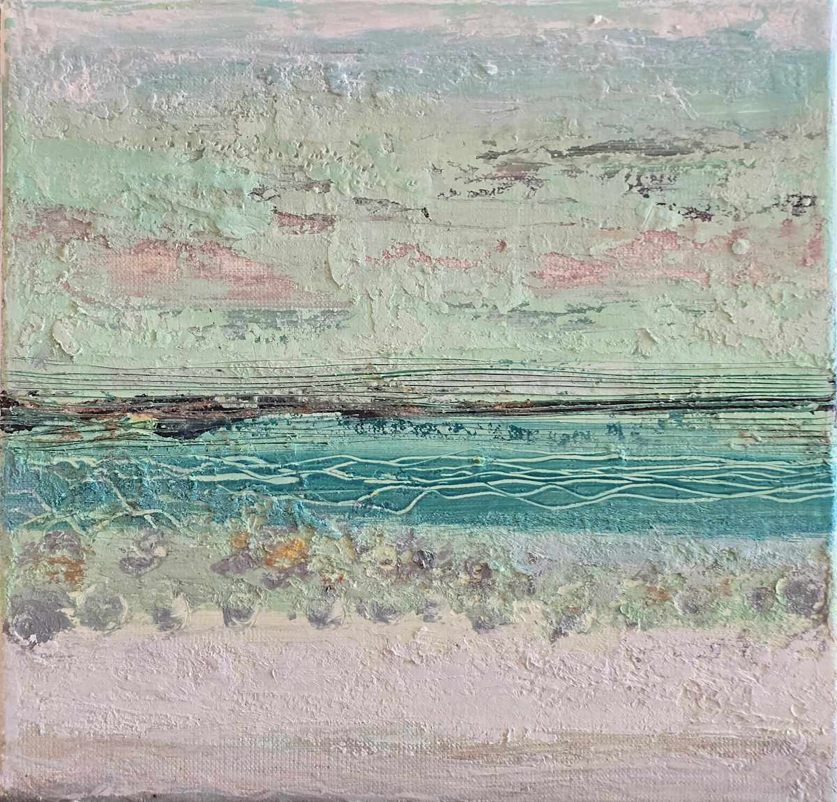 Teal Wind Channel by Gabriella Lewenz  Artist | Gallery 
