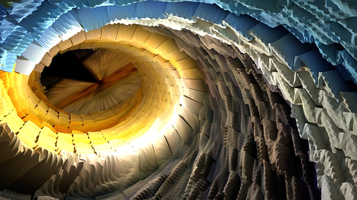 Bird God Digital  Image: Eye of the Beholder