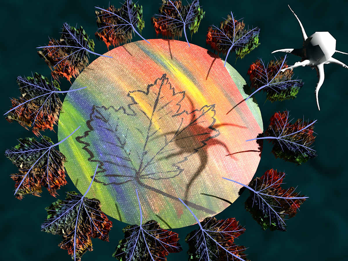 Falling Leaf Digital, Image 1.