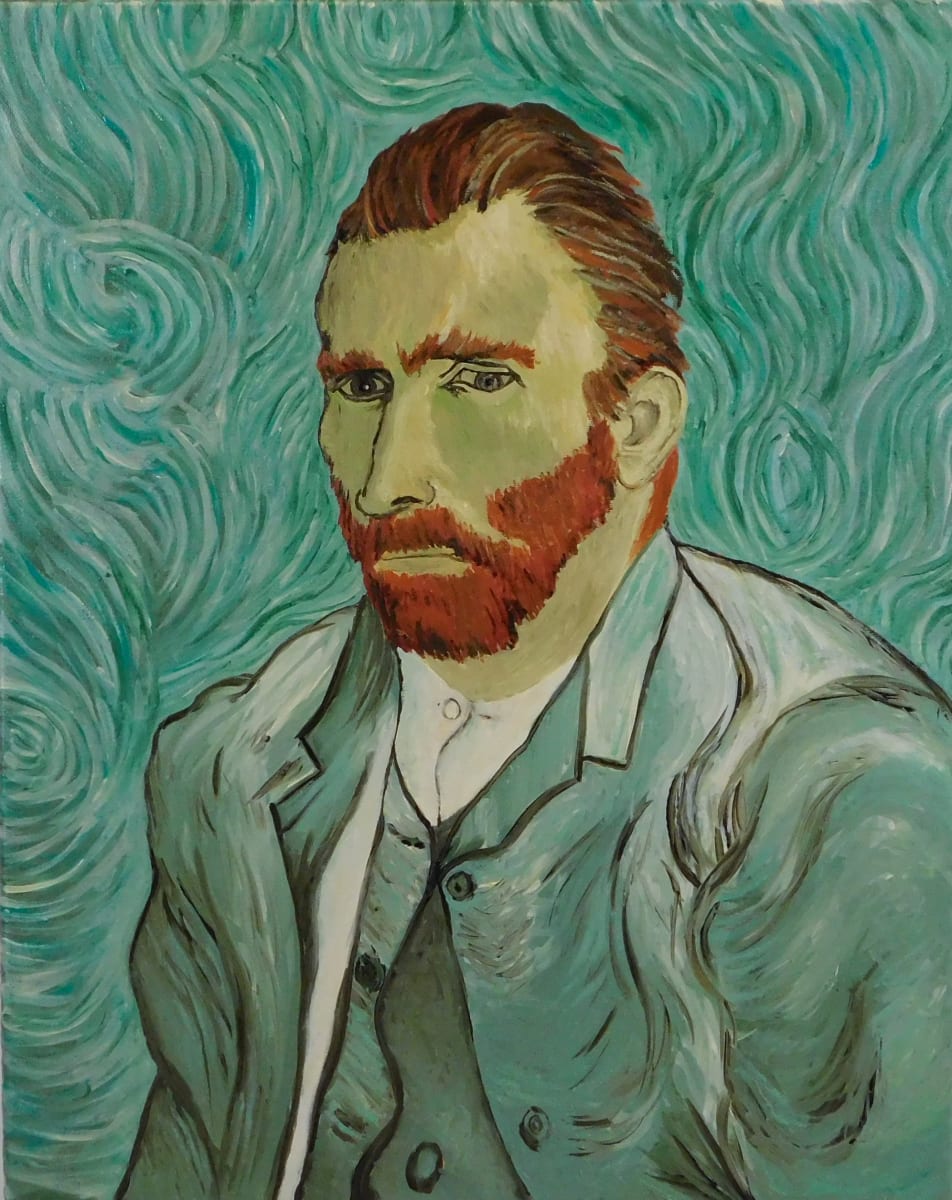 Vincent Van Gogh's Self Portrait, Image 1.