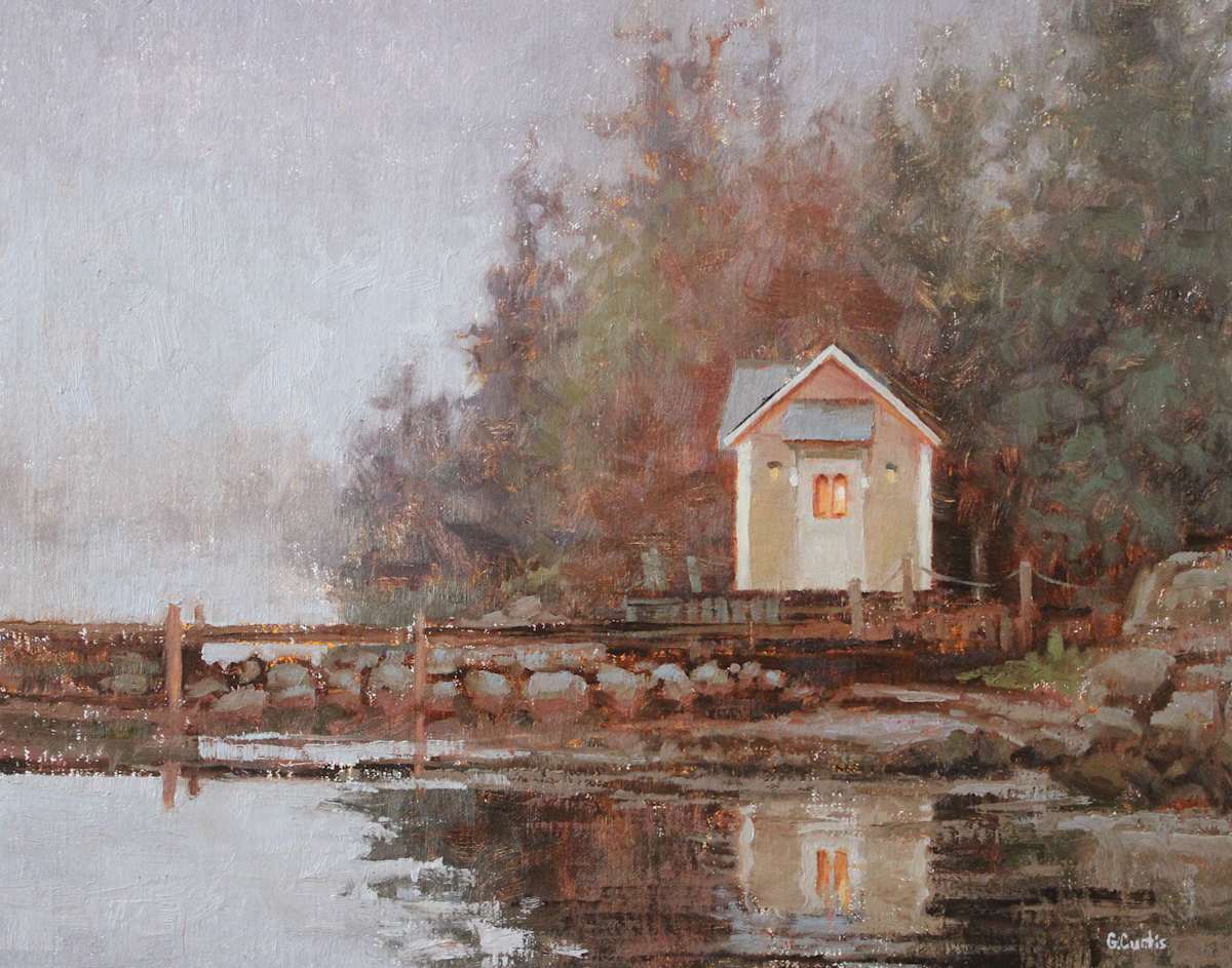A Welcome Light by Grace Curtis Fine Art, Image 1.