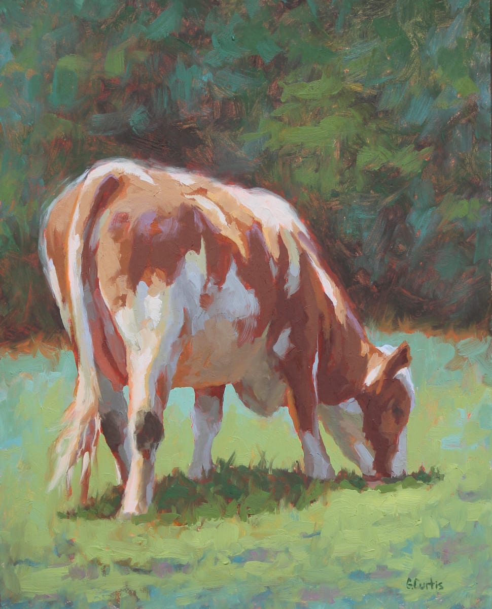Emerald Pastures by Grace Curtis Fine Art, Image 1.