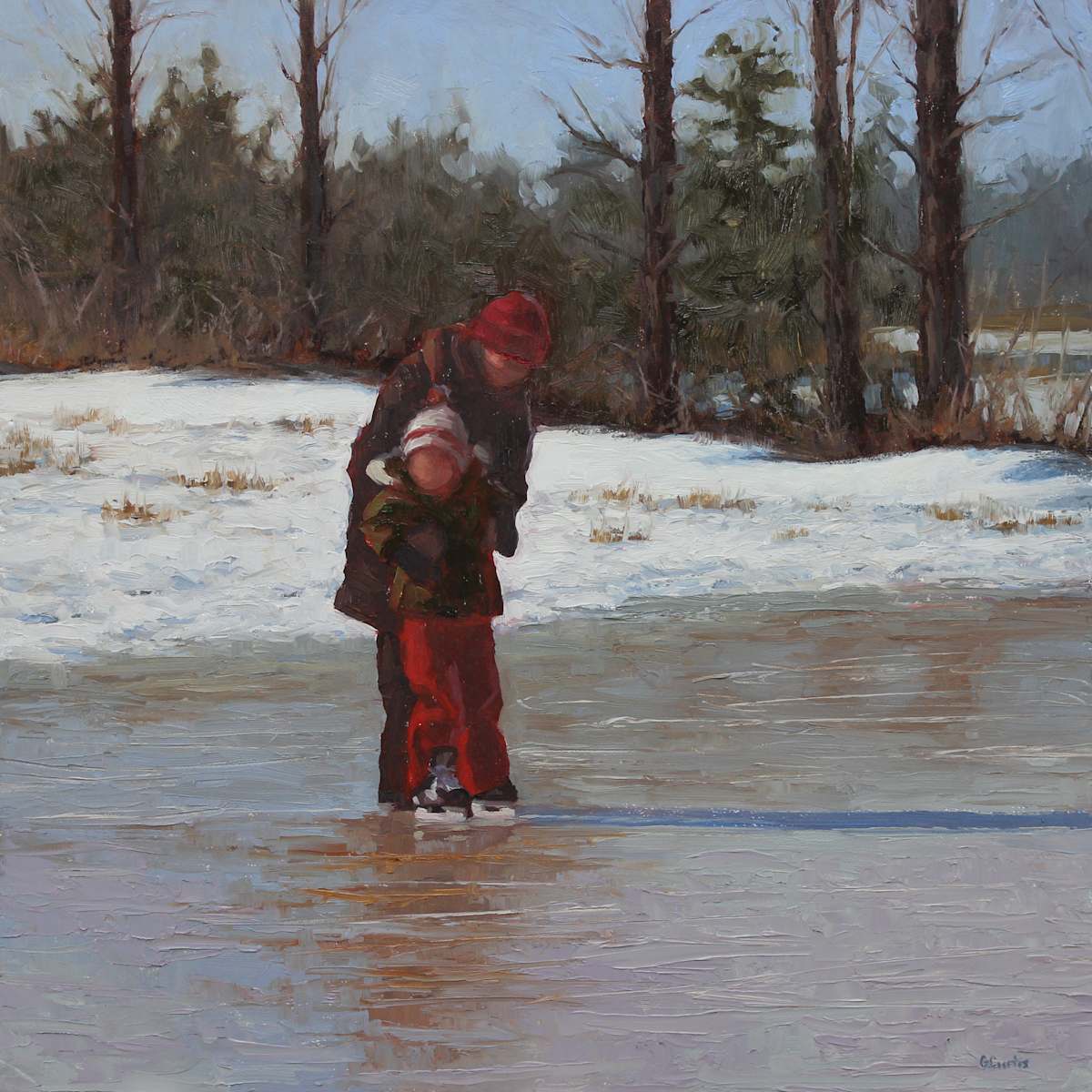Winter Days No.2 by Grace Curtis Fine Art 