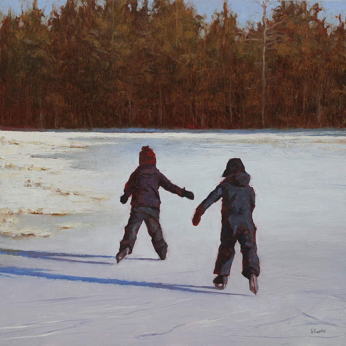 Winter Days No. 3 by Grace Curtis Fine Art 