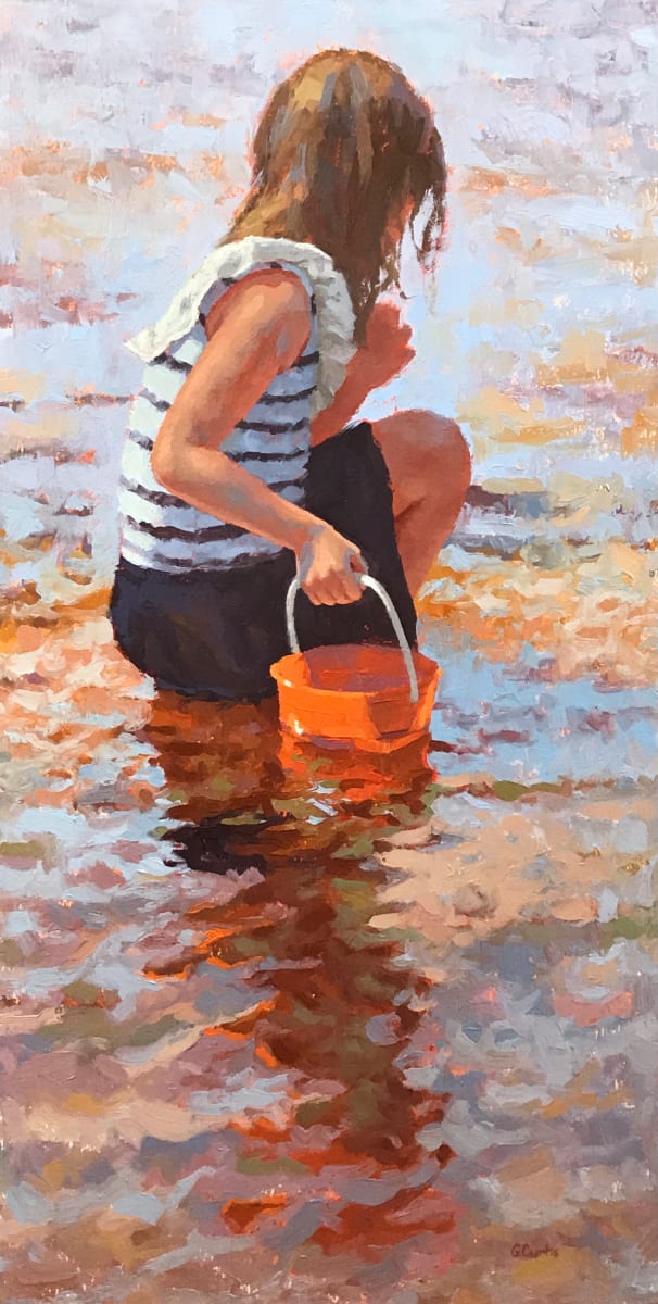 Seaside Ruffle by Grace Curtis Fine Art 