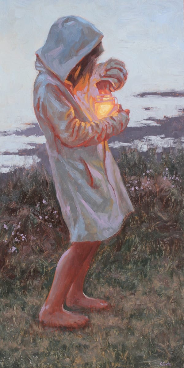 Lighting the Lamp by Grace Curtis Fine Art 