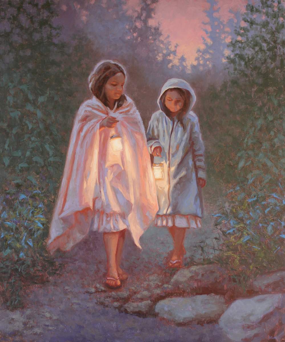 The Guiding Lights by Grace Curtis Fine Art, Image 1.