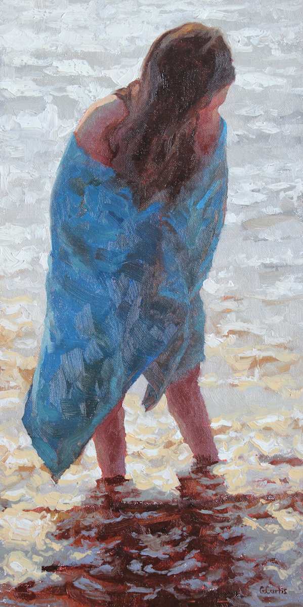 Turquoise Perspective by Grace Curtis Fine Art, Image 2.