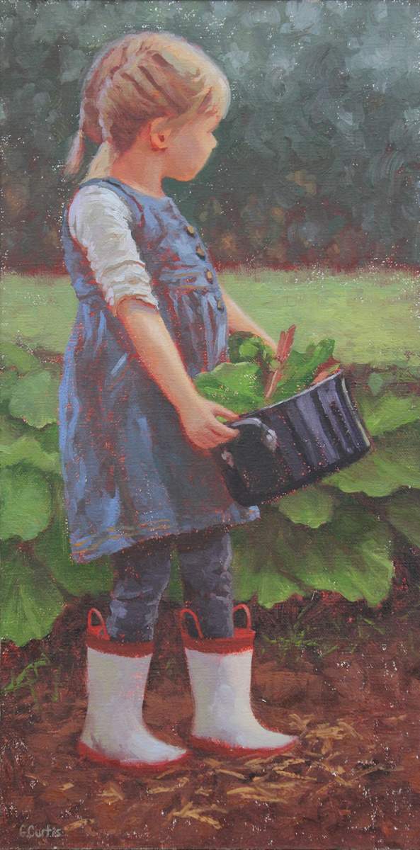Garden Abundance by Grace Curtis Fine Art 