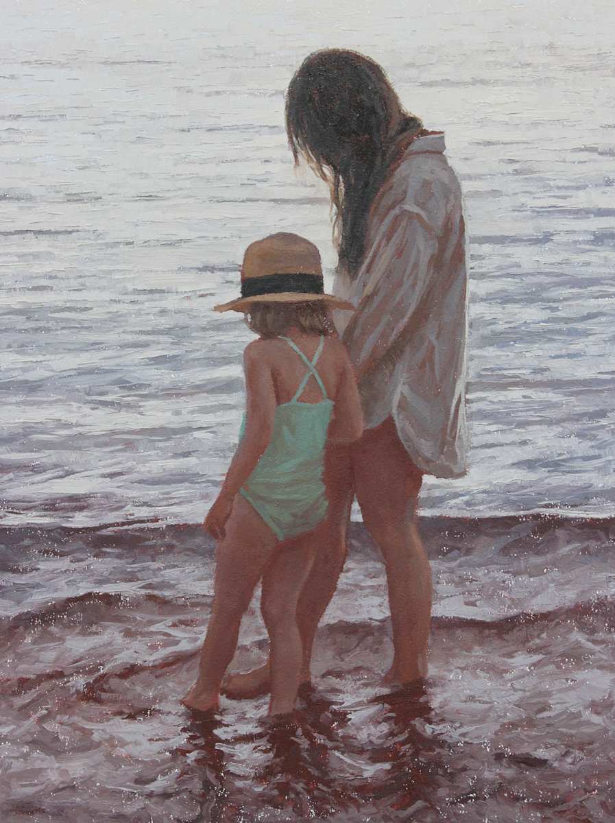 Mauve Impressions by Grace Curtis Fine Art 