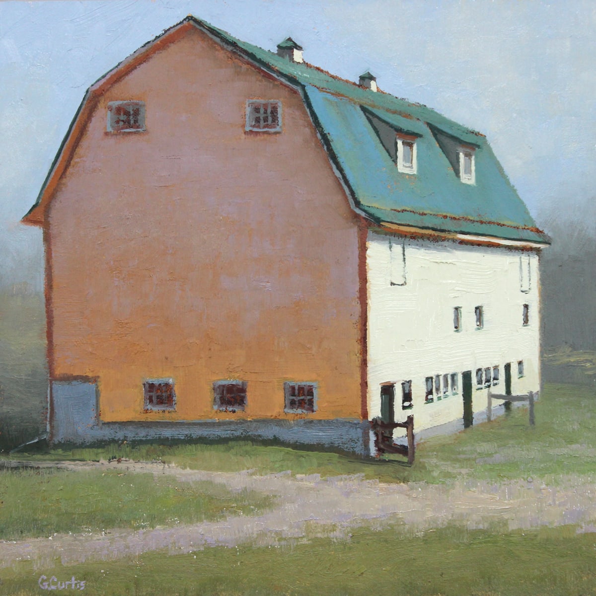An Island Barn by Grace Curtis Fine Art 