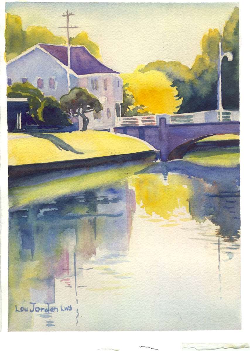 Dumaine Ave. Bridge by Lou Jordan, Image 1.