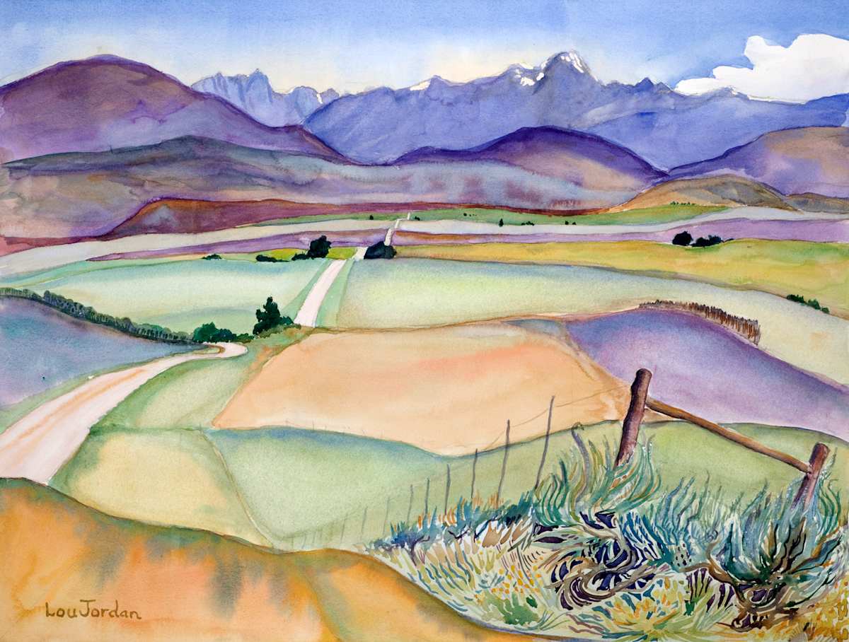 Summer at the Ranch by Lou Jordan 
