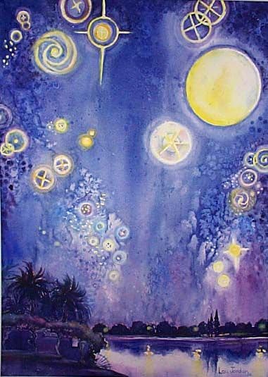 Firmament-Bayou St. John IV by Lou Jordan  Image: Fourth in this very popular series