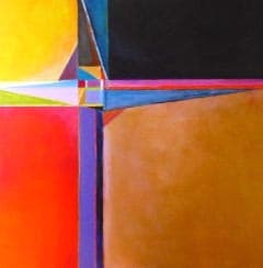 Harlequin by Lou Jordan  Image: Harlequin - series of large abstracts