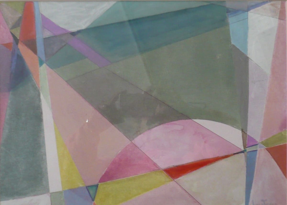 Geometric Color Study  Image: Geometric Abstract