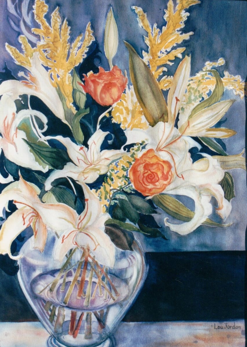 Lillies in a Glass Vase  Image: Early Work