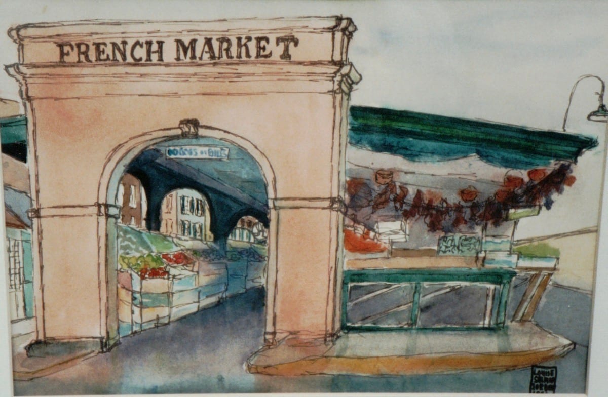 French Market by Lou Jordan 