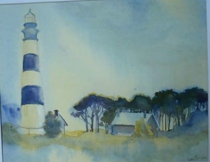 Outer Banks Lighthouse by Lou Jordan  Image: Colin's Lighthouse