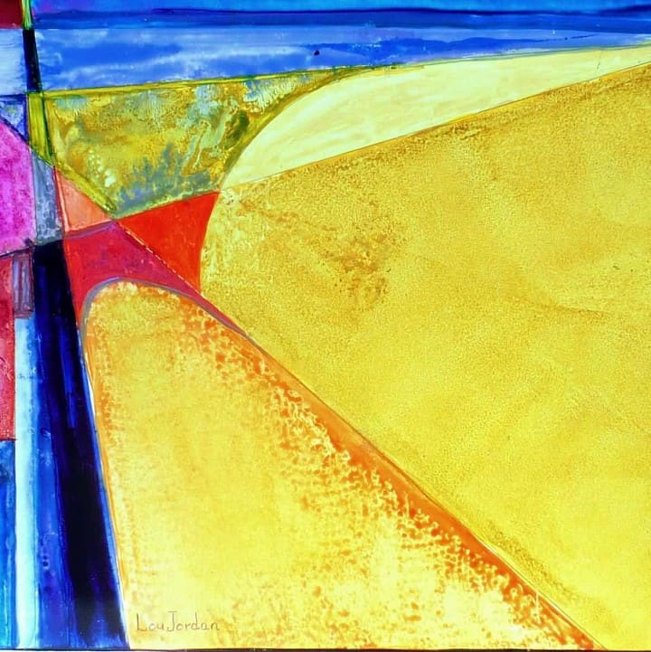 San Clemente by Lou Jordan  Image: The Cliffs and Hang Gliders Over the Ocean