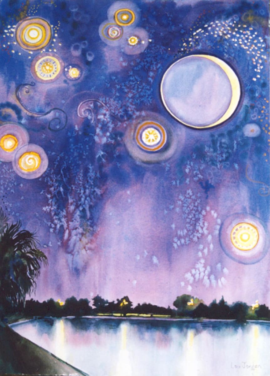 firmament Bayou St. John II by Lou Jordan 