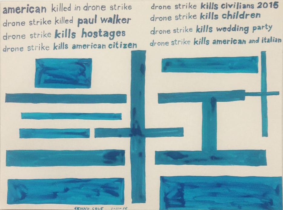 "Searches Related to Hacker Killed in Drone Strike" by Kenny Cole 