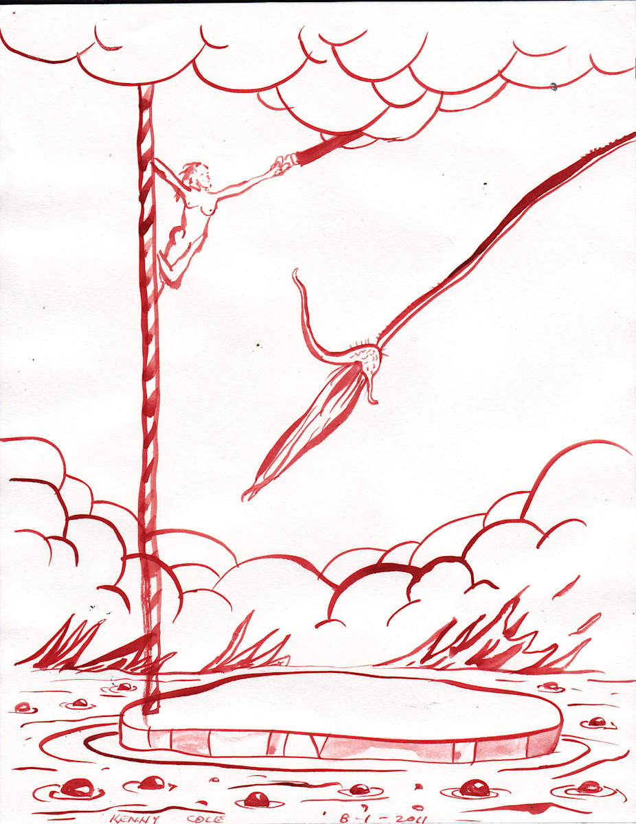 "Pole Dancing With the Gods" by Kenny Cole, Image 2.
