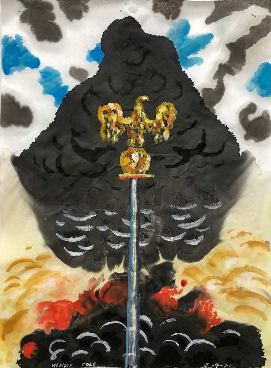 “Half Mast”, Image 2.