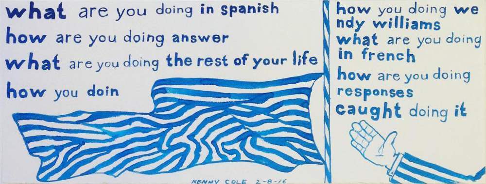 "Searches Related to Why Are You Doing This" after Gardar Eide Einarsson's "untitled (bomb checklist)" by Kenny Cole 