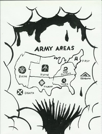 "Army Areas" by Kenny Cole, Image 7.