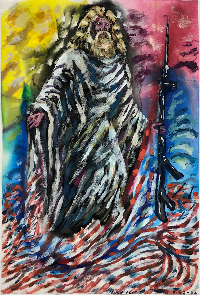 “Leading the Long Guns” by Kenny Cole, Image 2.