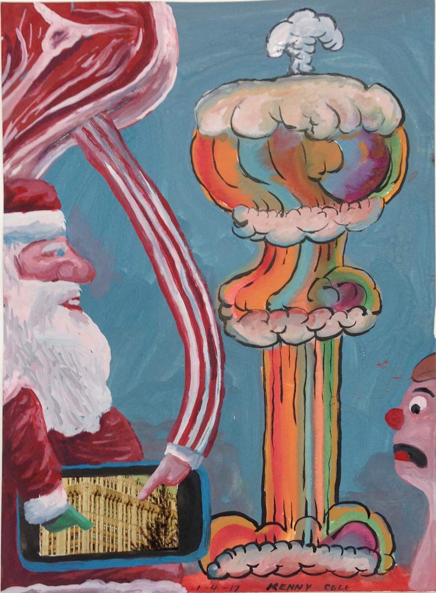 "The Great Battle (Nuclear Button)" by Kenny Cole, Image 1.
