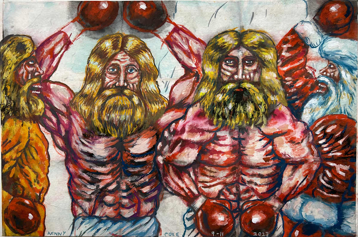 "Flexing" by Kenny Cole, Image 1.
