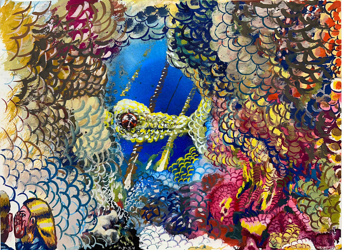 “Planning the Next Attack” by Kenny Cole 