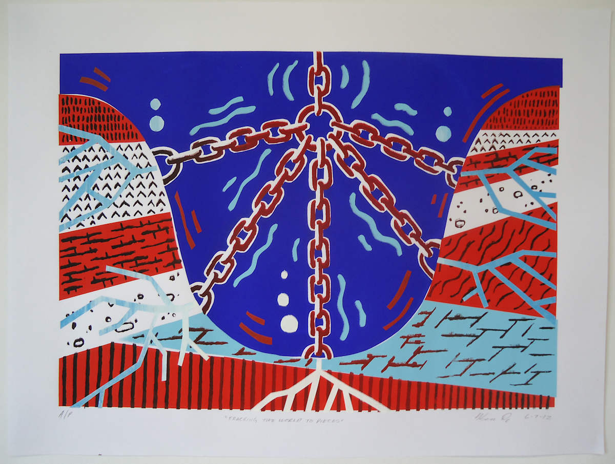 "Fracking the World to Pieces" by Kenny Cole, Image 7.