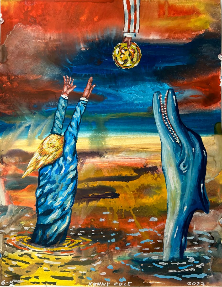 “Jumping for Joy #2” by Kenny Cole 
