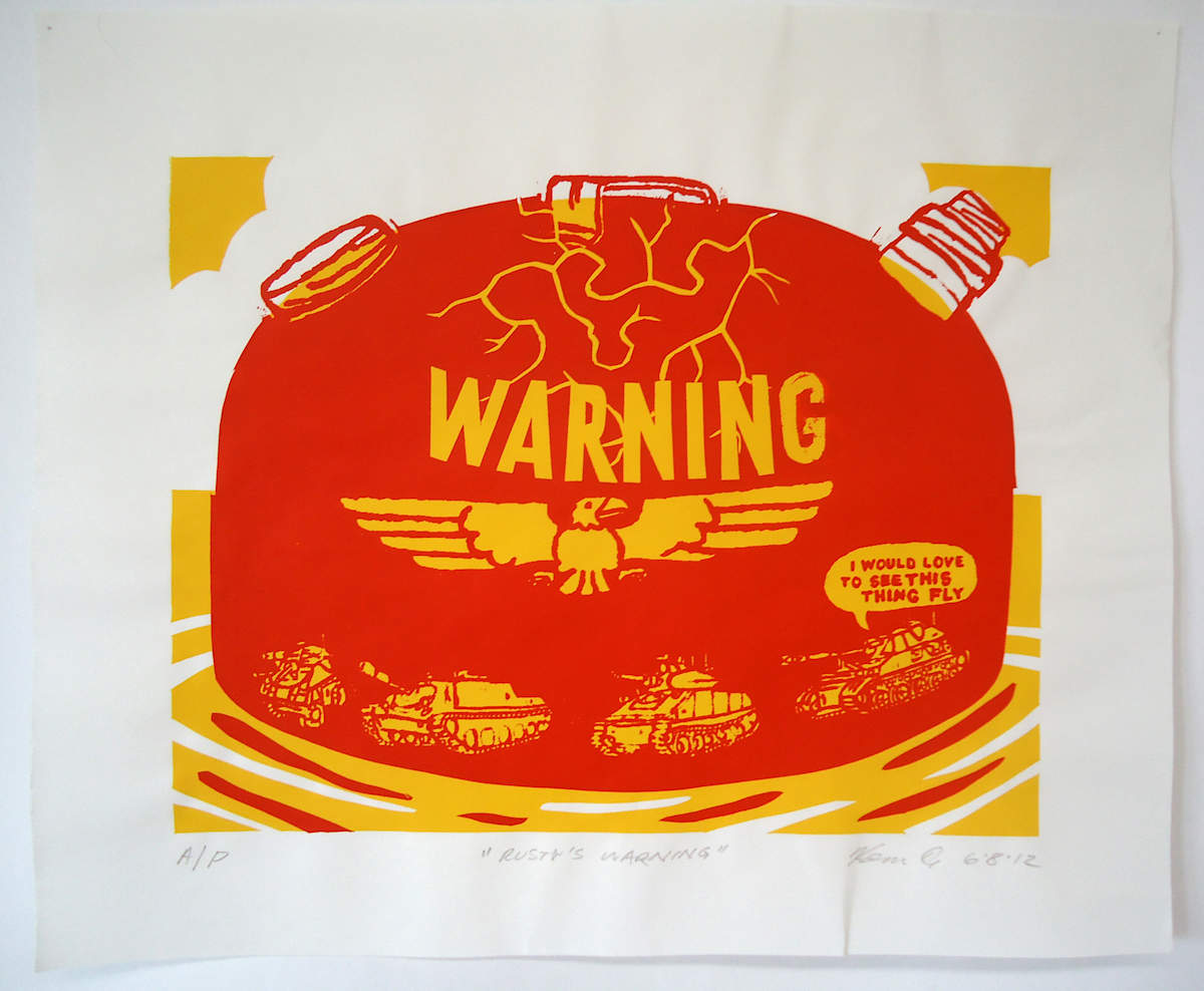 "Rusty's Warning" by Kenny Cole, Image 4.