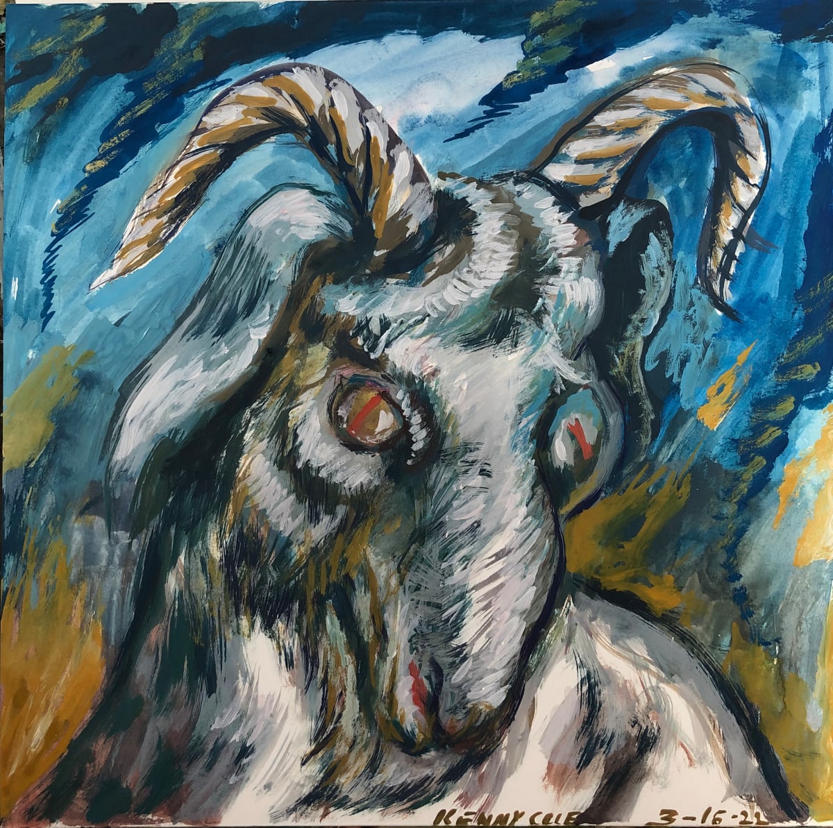 “Portrait of a Scapegoat” 