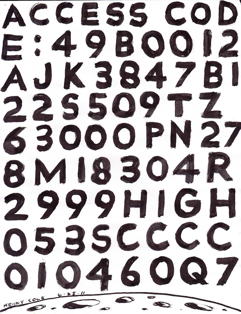"Access Code" by Kenny Cole, Image 15.