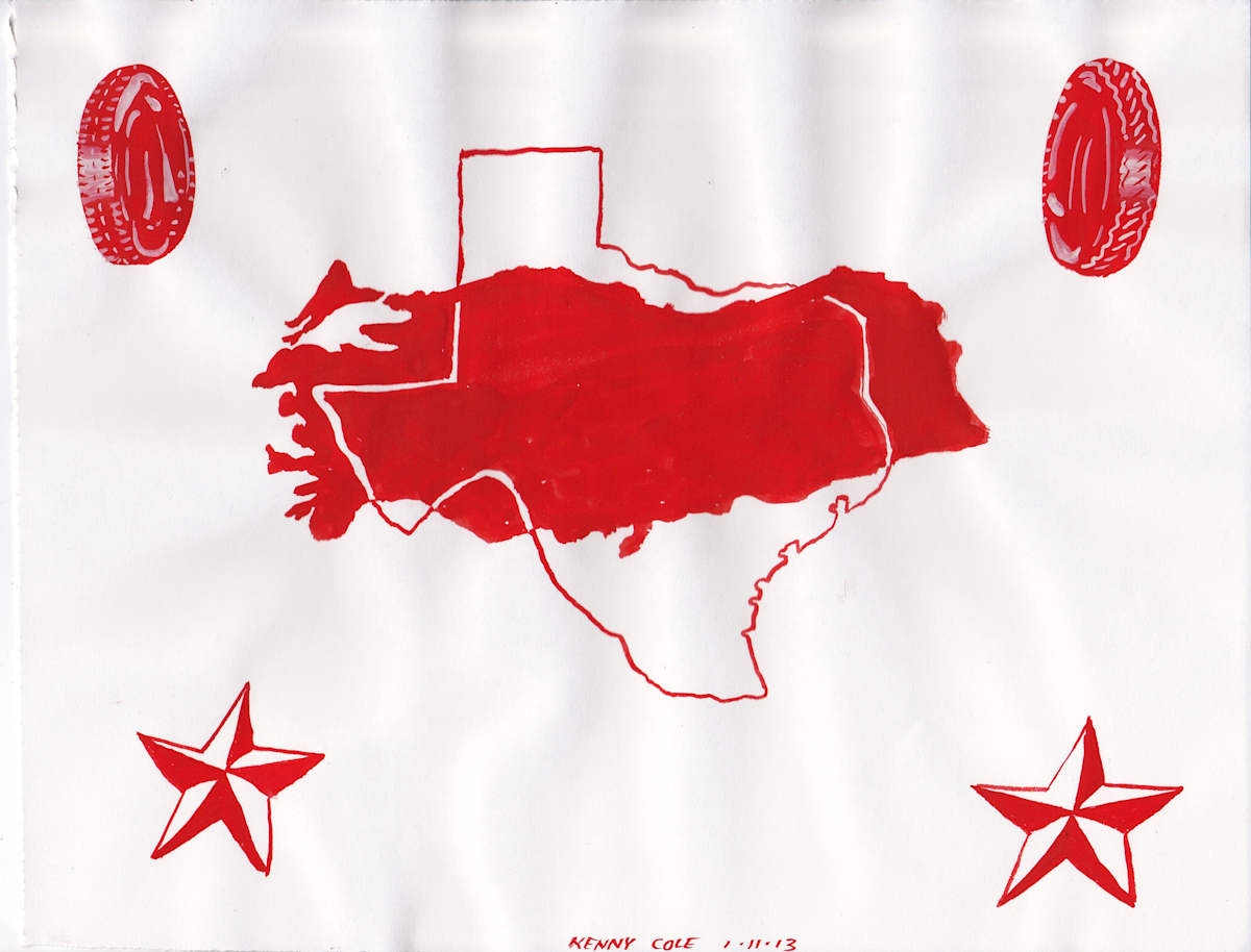 "Texas vs. Afghanistan” by Kenny Cole, Image 1.