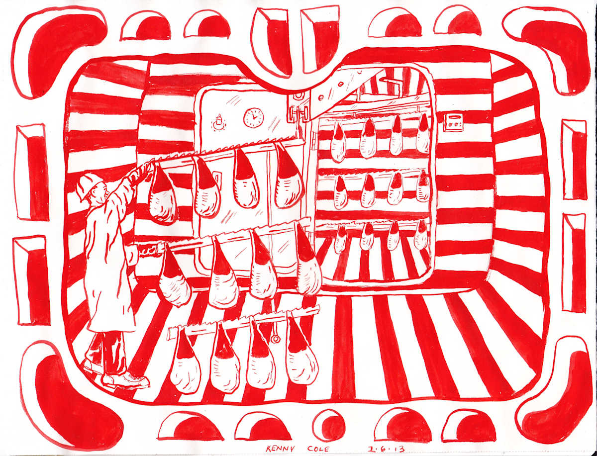 "Into the Smoker”, Image 1.