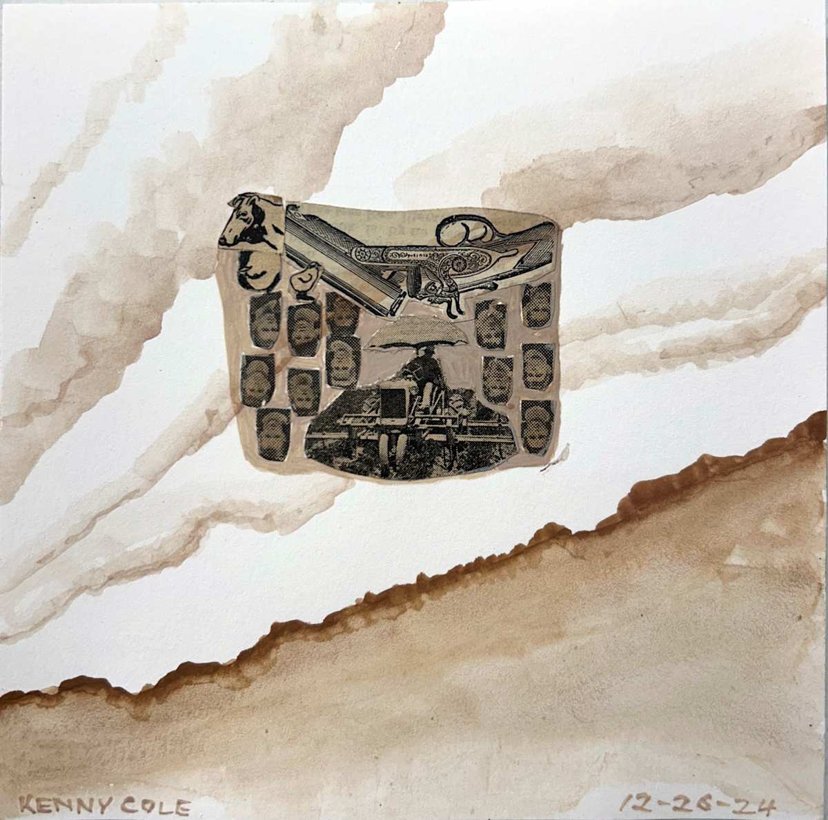 “G.A.G. and M.A.G.A.A.A.A.A.G.A.: Rain (study)” by Kenny Cole 
