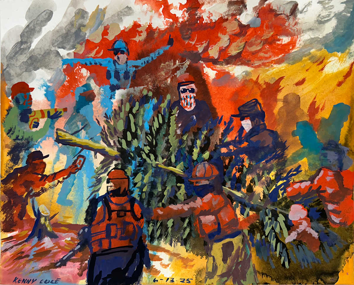 “The Deputized: Spruce Deportation” by Kenny Cole 