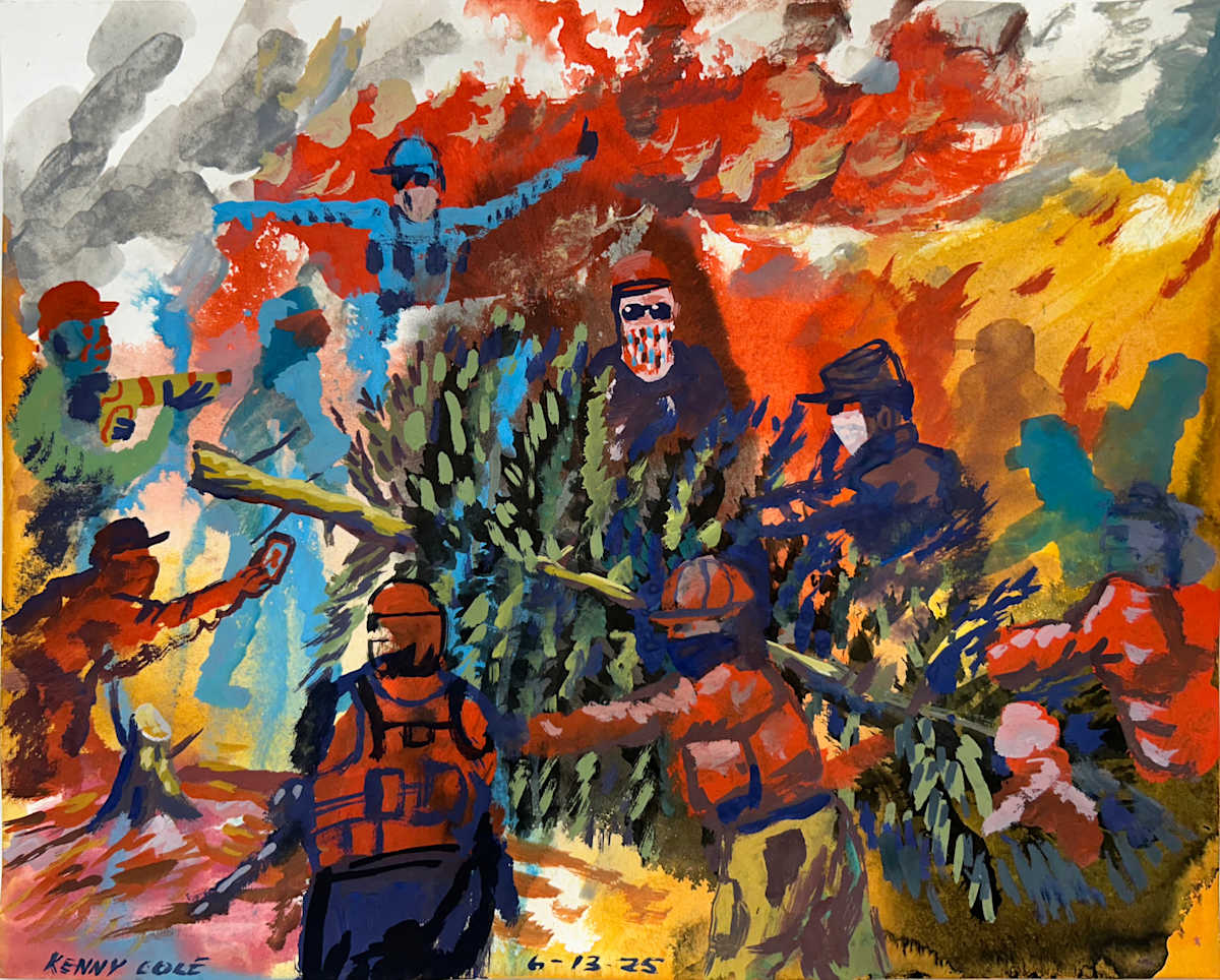 “The Deputized: Spruce Deportation” by Kenny Cole, Image 5.