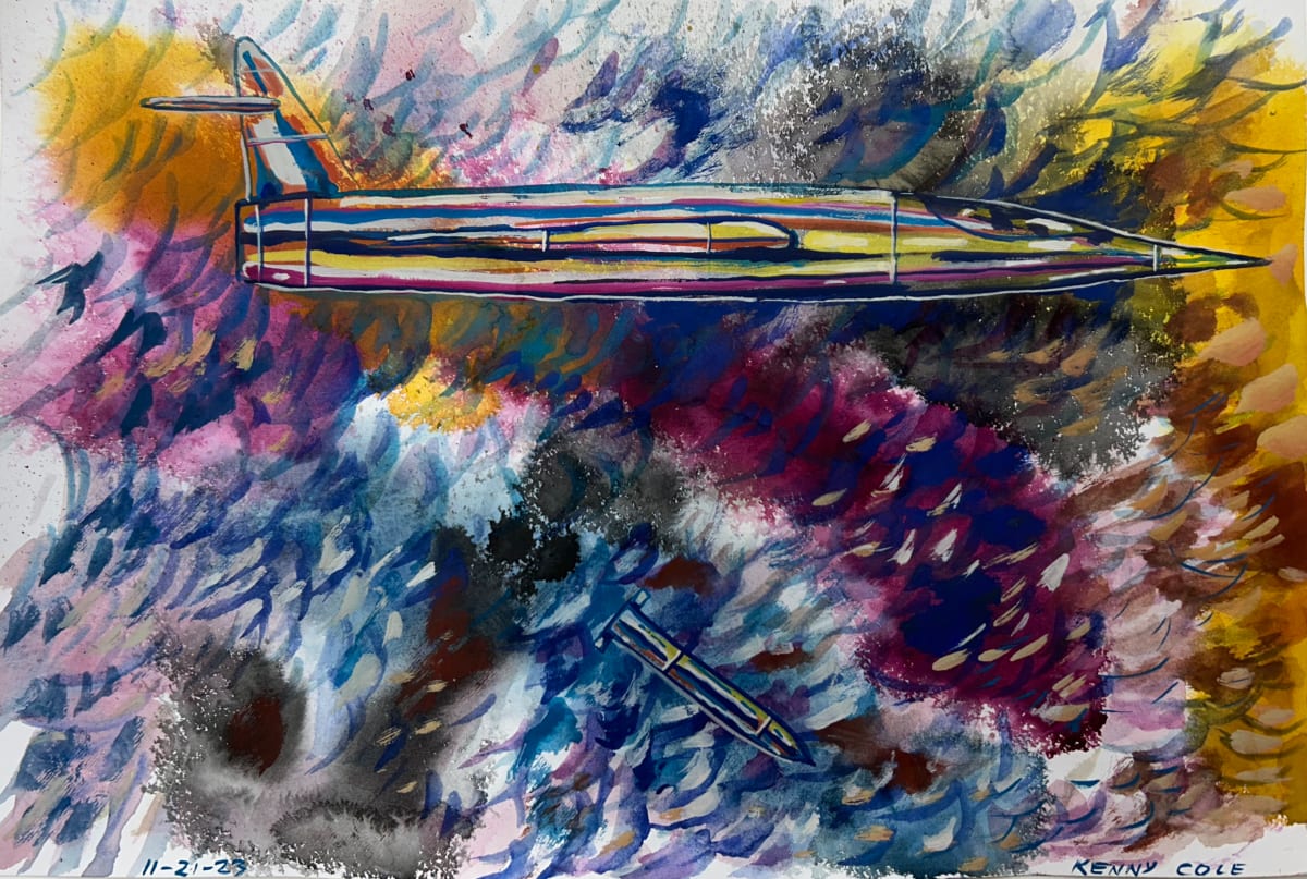 “Predictable Trajectory #2 “ by Kenny Cole 