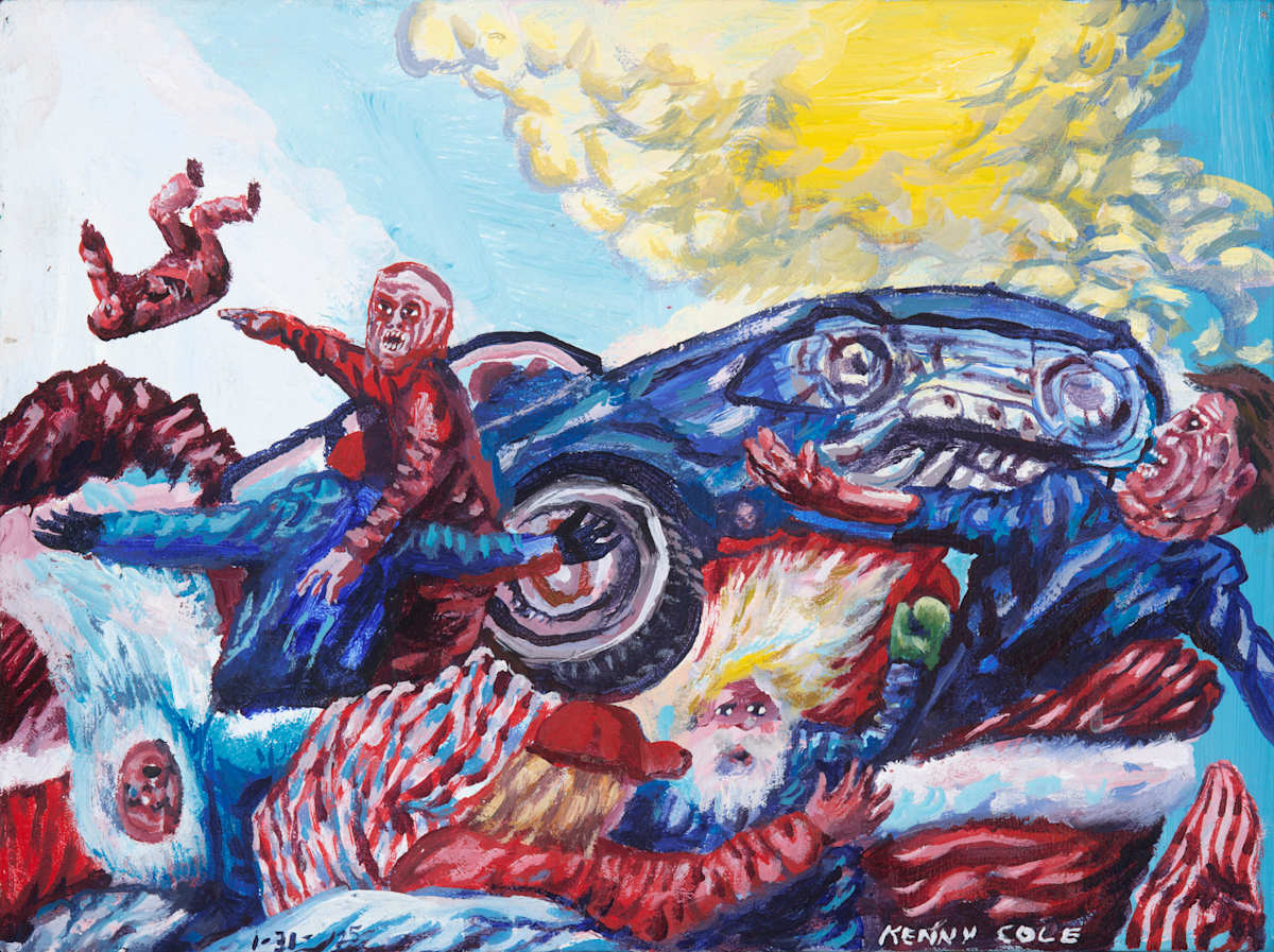 "Car Attack" by Kenny Cole, Image 2.